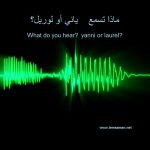 ماذا تسمع ياني أو لوريل؟ What do you hear? yanni or laurel?