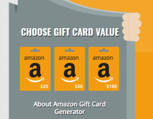 Amazon gift cards