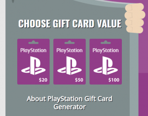 Playstation gift card-landing-page