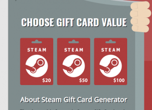 steam gift card