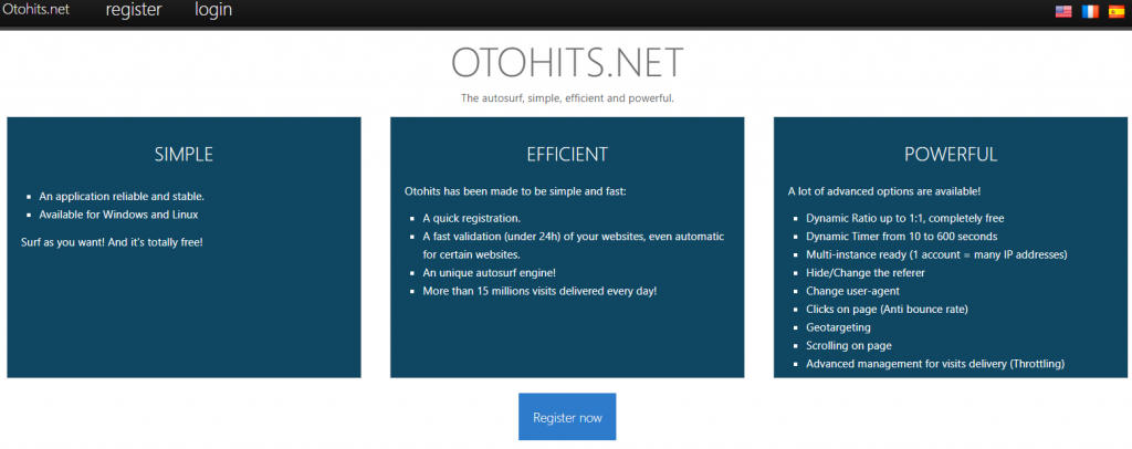 Otohits موقع تبادل الزيارات