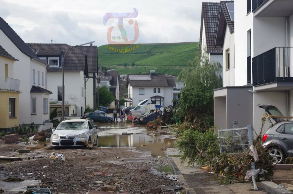 فيضانات ألمانيا الكارثية بالصور